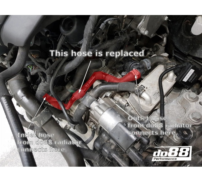 do88 VW Golf GTI Mk7 (MQB) Auxiliary DSG Radiator