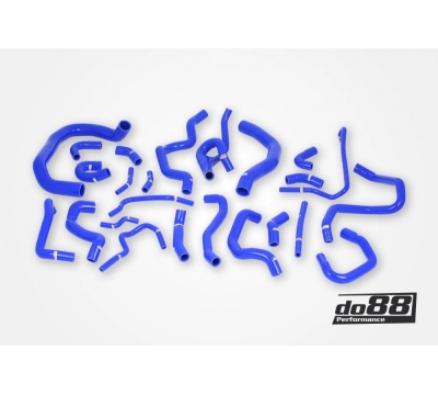 Do88-kit187B AUDI SEAT SKODA VW 1.8 / 2.0 TSI MQB Coolant hoses A hose kit developed by do88 to replace OEM radiator/cooling sys