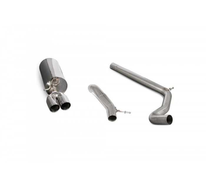 Scorpion SVWS051/SVWS051C Non-resonated cat-back system Volkswagen Polo GTI 1.8T 6C 2015 - 2017