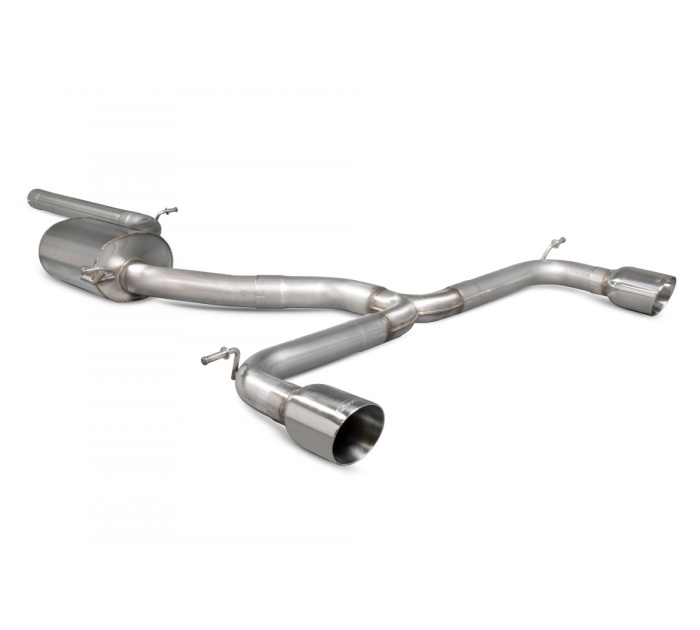 SVWS043 Volkswagen MK7 Golf GTI (Inc Clubsport & Clubsport S) 2013 – 2016 cat-back system