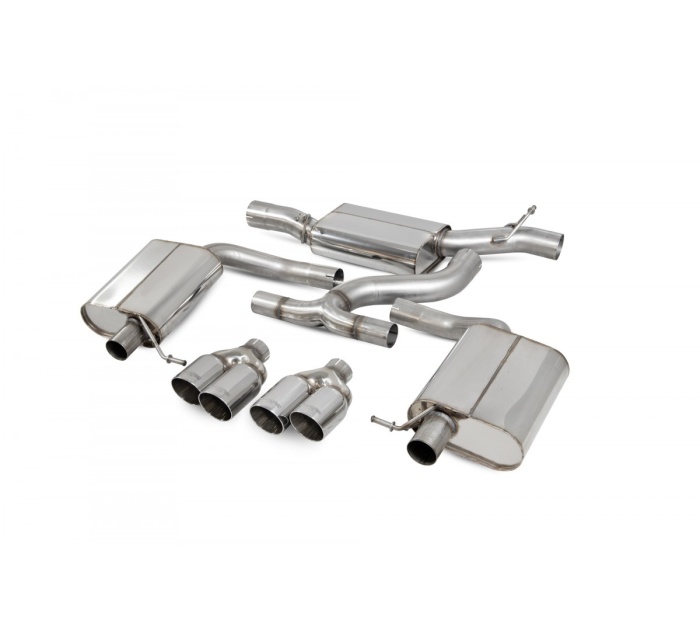 Scorpion SVWS057 Volkswagen MK7.5 Golf Estate R Facelift GPF Model 2018 - 2020 Cat-Back System