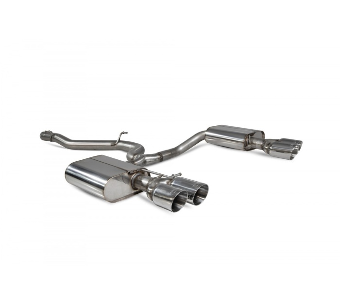 Scorpion SVWS057 Volkswagen MK7.5 Golf Estate R Facelift GPF Model 2018 - 2020 Cat-Back System