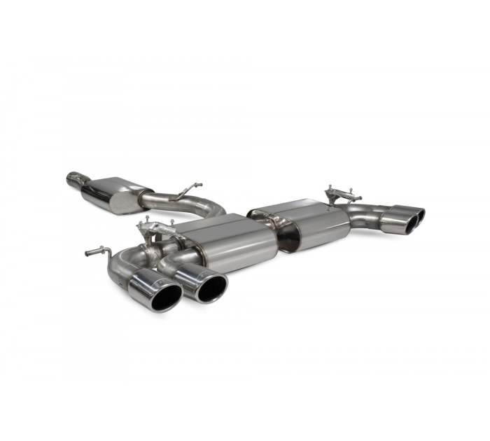 Scorpion SVWS055 Cat/GPF Back System, VW, Golf R, MK7.5, Facelift Models, GPF & Non GPF Models, 2017-2020