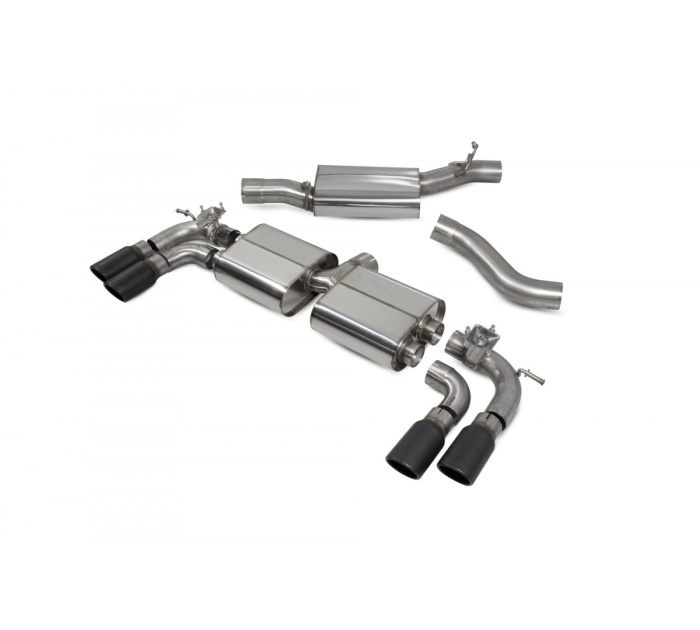 Scorpion SVWS055 Cat/GPF Back System, VW, Golf R, MK7.5, Facelift Models, GPF & Non GPF Models, 2017-2020