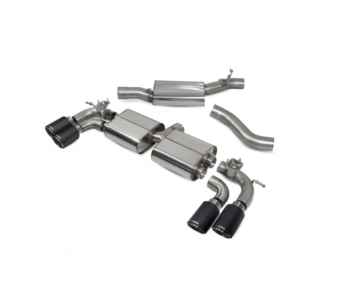 Scorpion SVWS055 Cat/GPF Back System, VW, Golf R, MK7.5, Facelift Models, GPF & Non GPF Models, 2017-2020