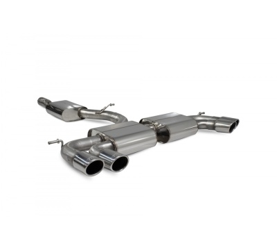 Scorpion SVWS055 Cat/GPF Back System, VW, Golf R, MK7.5, Facelift Models, GPF & Non GPF Models, 2017-2020 2