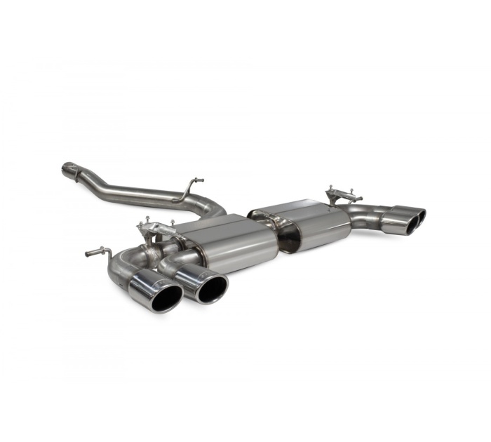 Scorpion SVWS055 Cat/GPF Back System, VW, Golf R, MK7.5, Facelift Models, GPF & Non GPF Models, 2017-2020