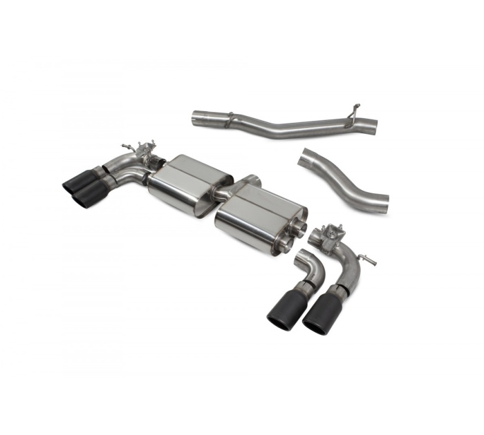 Scorpion SVWS055 Cat/GPF Back System, VW, Golf R, MK7.5, Facelift Models, GPF & Non GPF Models, 2017-2020