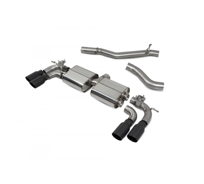 Scorpion SVWS055 Cat/GPF Back System, VW, Golf R, MK7.5, Facelift Models, GPF & Non GPF Models, 2017-2020