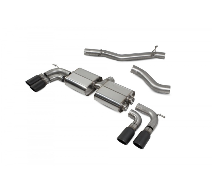 Scorpion SVWS055 Cat/GPF Back System, VW, Golf R, MK7.5, Facelift Models, GPF & Non GPF Models, 2017-2020