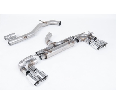 Milltek Cat-Back Exhaust System Golf MK7 R 2.0 TSI 300PS (80mm Race System Options)