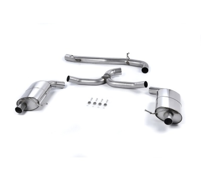 Milltek Cat-Back Exhaust System - Uses OE Trims VW Golf R Estate Mk7