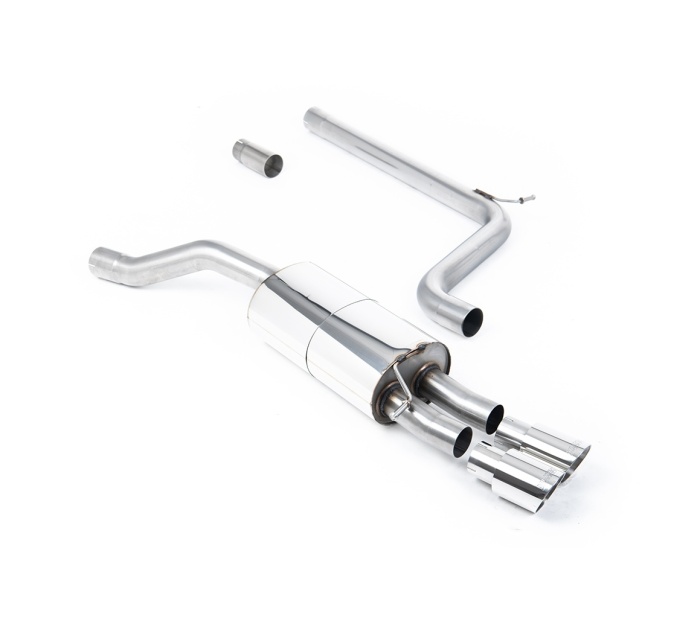 Milltek Cat-Back Exhaust System Volkswagen Polo GTI 2.0 TSI (AW - 5 Door) - Non GPF/OPF Models Only 2018 to 2019