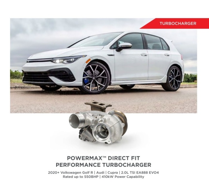 Garrett PowerMax Stage 1 Turbo | VW Golf R / Audi S3 EVO4