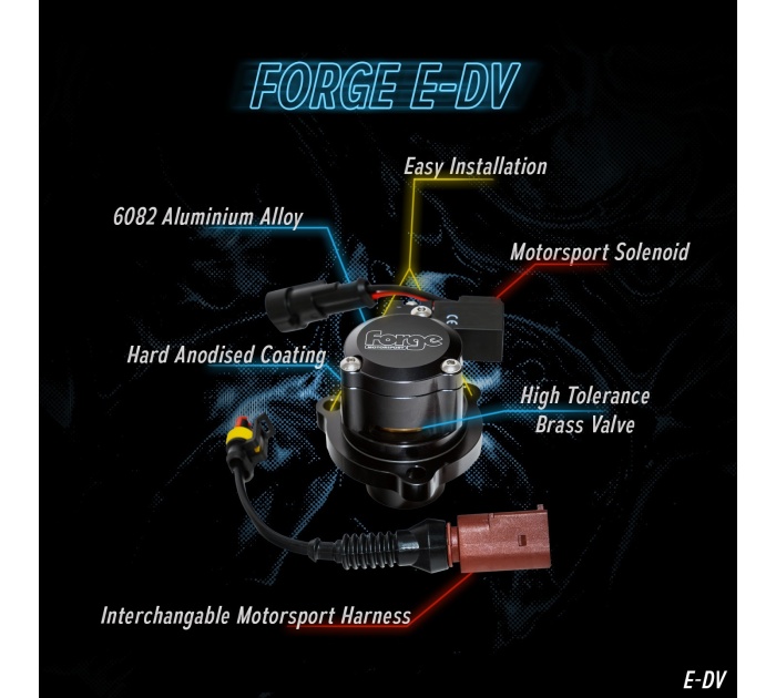 Forge Atmospheric Dump Valve 2.0 TSI & Porsche 992 - FMDV106A