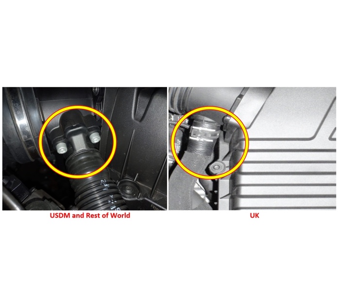 Forge Diverter Valve Hose Adaptor - Audi RS3 8Y & TTRS
