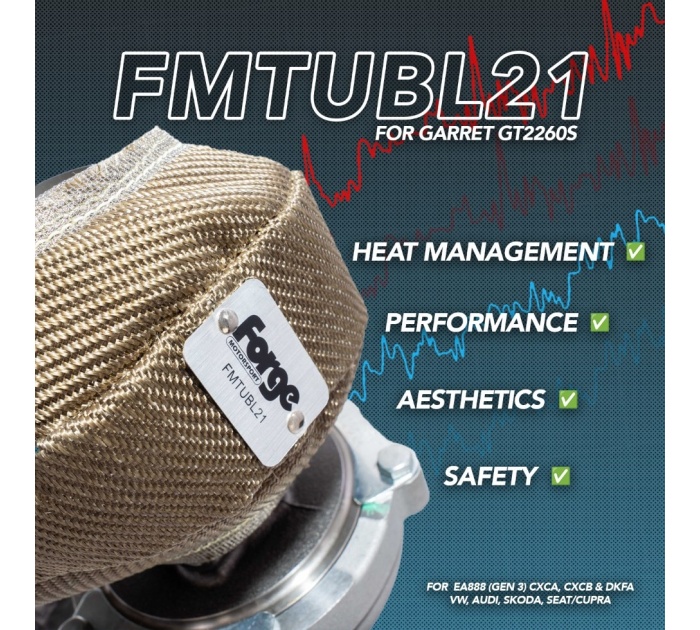 Forge Turbo Blanket Garrett Powermax GT2260S