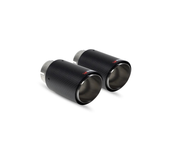 Scorpion Twin 90mm Carbon Fibre Ascari Trim | 90ASC2