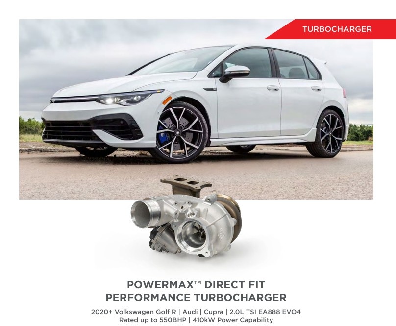 Garrett PowerMax Stage 1 Turbocharger for EA888 EVO4