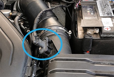 MAF sensor on the inlet then this intake will not fit your vehicle