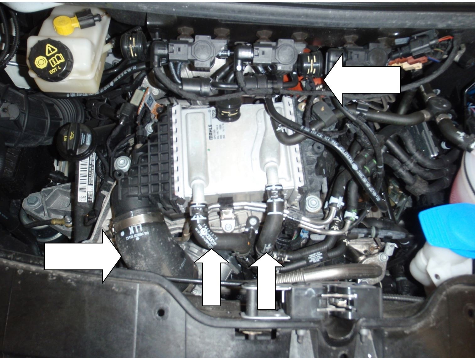 VW T6 Engine Fitment Layout