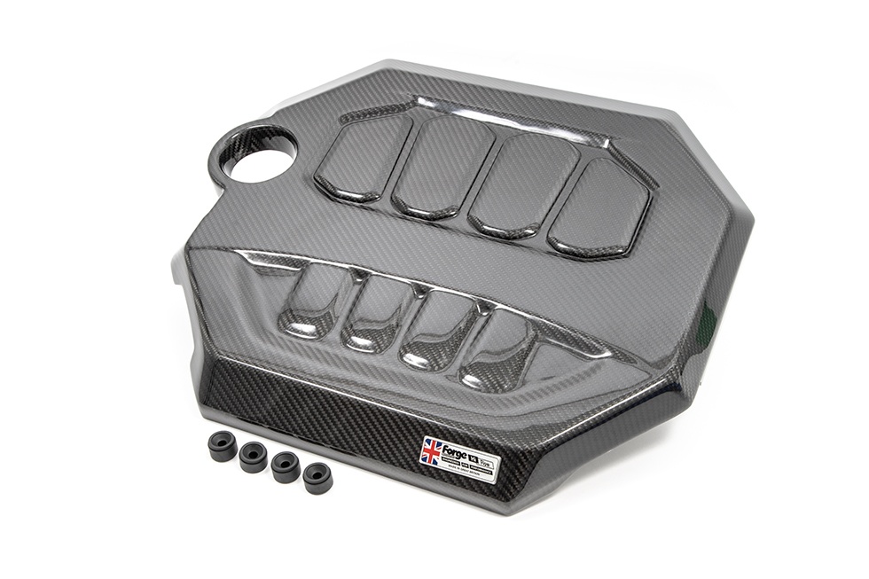 Forge FMEC3 Carbon Fibre Engine Cover EA888 Gen 4