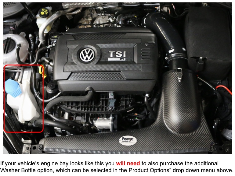 Requires Washer Bottle Mod Pipe
