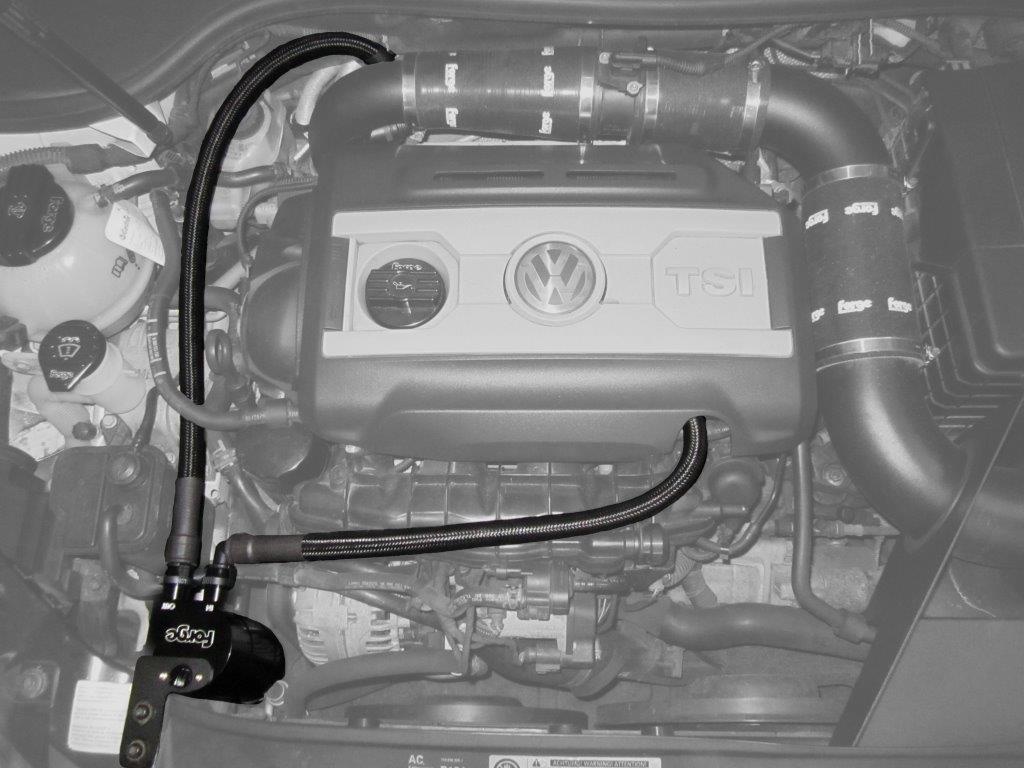 VW Golf MK6 GTI Catch Can Fitment Mapping