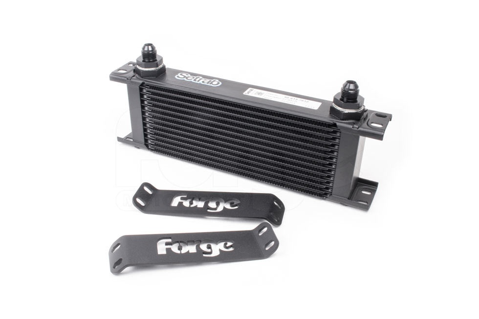 Forge Oil Cooler Core and Braided Stainless Steel Hoses
