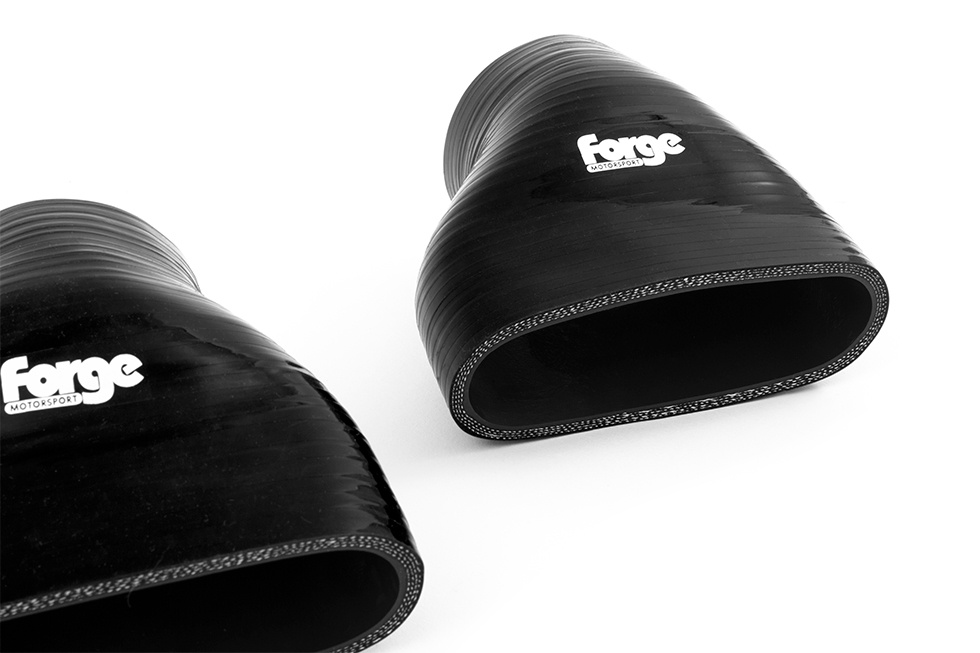 Forge High-Flow Silicone Inlet Hoses for Audi RS6 RS7 C8 Pair
