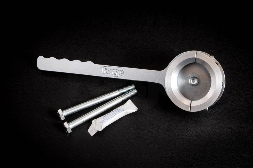 Forge Supercharger Pulley Removal Tool Full Component Kit Layout