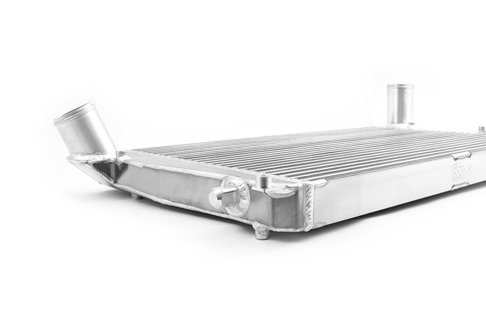 High Flow Cast End Tanks and Core Structure Profile View