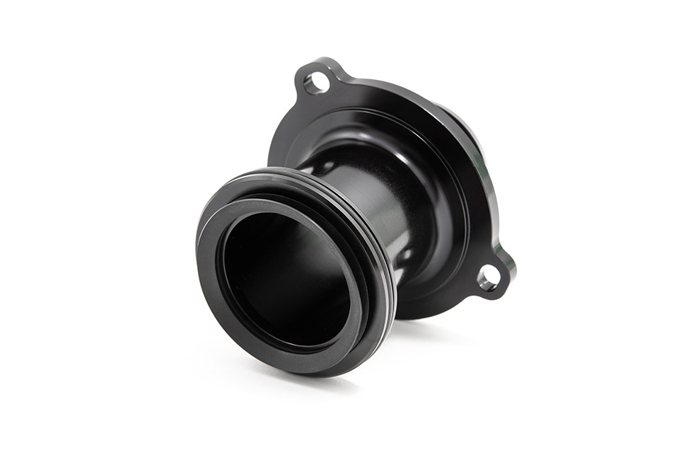 CNC Machined Single Billet Smooth Bore Construction View