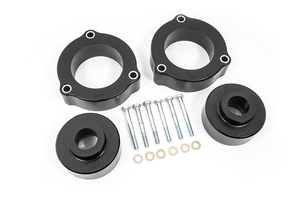 Heavy Duty Polyurethane and Alloy Strut Spacers Detail