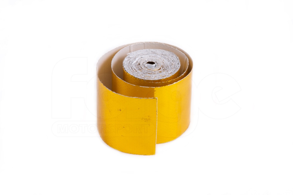 Forge Motorsport FMGW50 Gold Heat Resistant Wrap 5M Roll